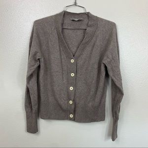 Everlane button up cardigan sweater